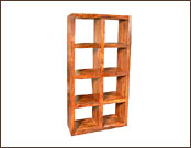 8 Hole Cube Wooden Display Shelving Unit